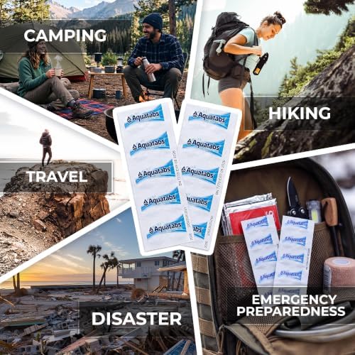 Aquatabs 49mg Water Purification Tablets, 50 Pack, Hiking & Camping - Image 4