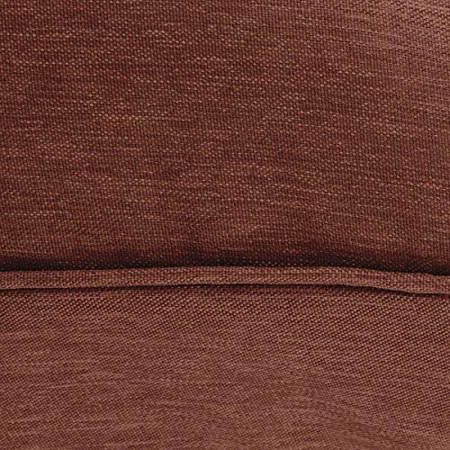 Classic Accessories Montlake Water-Resistant 21 x 20 x 4 Inch Patio Lounge Back Cushion, Heather Henna Red, Outdoor Loveseat Cushions - Image 6