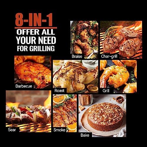 Z GRILLS 450A2 Wood Pellet Grill Smoker, PID V3.0, 459 Sq in, Bronze - Image 6