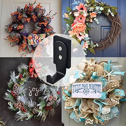 ULIBERMAGNET 2 Pack Magnetic Wreath Hooks and Strong Magnetic Storage Hooks,Heavy Duty Magnetic Garage Storage Tool Organizer for Indoor & Outdoor Hanging Towel Coat Umbrella BBQ Grill - Image 4
