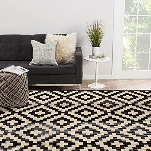 SAND MINE Waterproof Outdoor Rug 9x12 ft, Plastic Reversible Rug, Modern Area Rug, Large Floor Mat for Outdoors, RV, Patio, Backyard, Deck, Picnic, Beach, Camping - Image 5