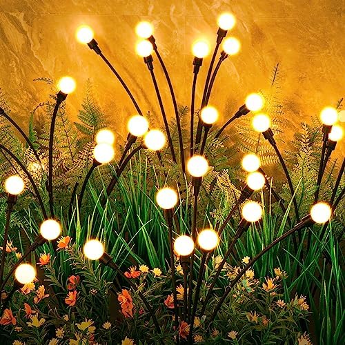 ASMAD Solar Lights Outdoor(8 Pack-64 LEDs),Solar Garden Lights,Fairy Lights by ASMAD