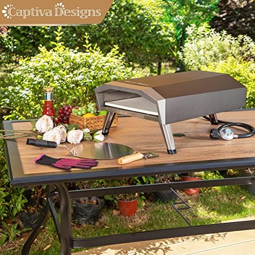 Captiva Designs Portable Outdoor Pizza Oven, Gas Pizza Oven for 13" Pizza - Image 5