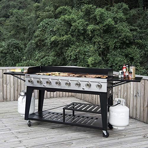 Royal Gourmet 8-Burner Gas Grill, 104,000 BTUs Liquid Propane Grill - Image 2