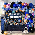 252pcs Space Birthday Decorations, All-in-One Set Serves 20 People by Unknown