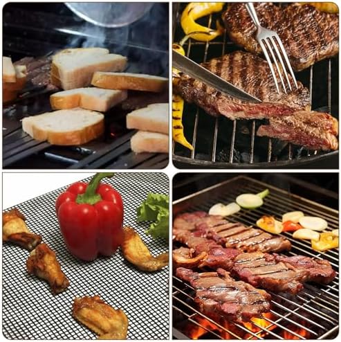 10 Pack Disposable Grill Topper, 16x12 Inch BBQ Grills Mat - Image 7