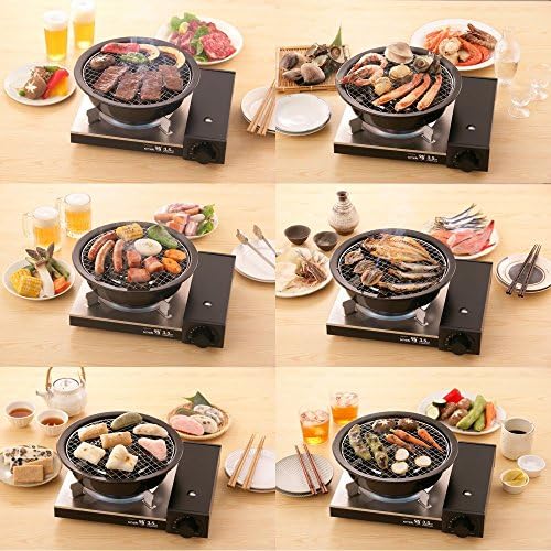 Iwatani Korean Cookware Aburi Stove Top Grill Pan, Black, (CB-P-AM3) - Image 5