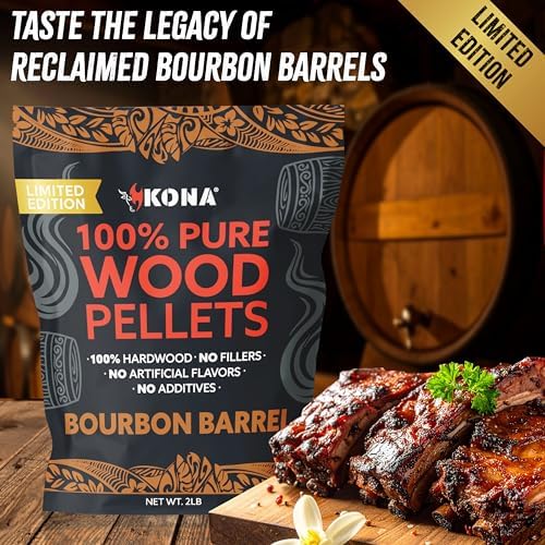 Kona Bourbon Barrel Pellets, Limited Edition, Intended for Ninja Woodfire - Image 4