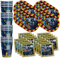 Wizard Castle Birthday Party Supplies Set Plates Napkins Cups Tableware Kit for 16 by BirthdayGalore
