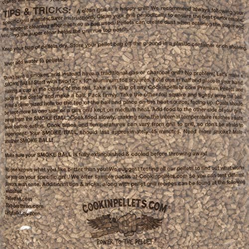 CookinPellets Perfect Mix Hardwood BBQ Smoking Pellets, 40 lb Bag, 5-Pack - Image 5