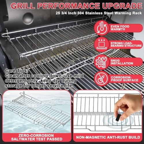 66044 Warming Rack for Weber Genesis II GS4 300 Series Grill Parts - Image 5