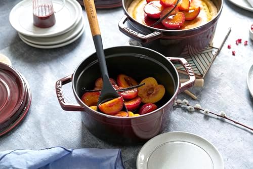 Staub Cast Iron 2.75-qt Round Cocotte - Grenadine, Made in France - Image 5