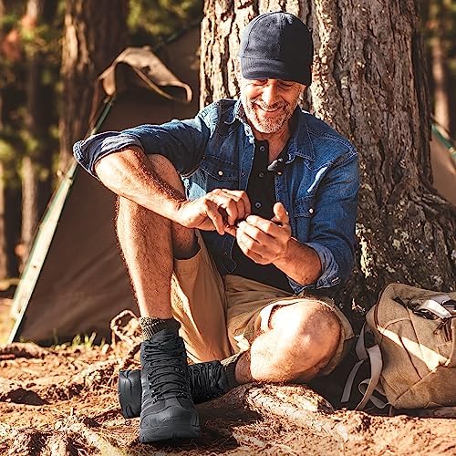 NORTIV 8 Men's Ankle High Waterproof Hiking Boots - Image 3