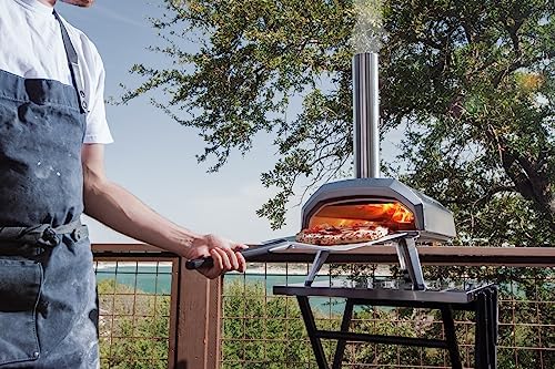 Ooni Karu 12 Multi-fuel Outdoor Portable Pizza Oven - Reaches 950°F and Cooks 12 Inch Pizzas in 60 Seconds. Versatile Wood or Propane Gas Fired Grill with Pizza Stone - Image 4