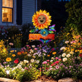 Solar Lights Outdoor Decor, Solar Sunflower Garden Decorations by Unknown