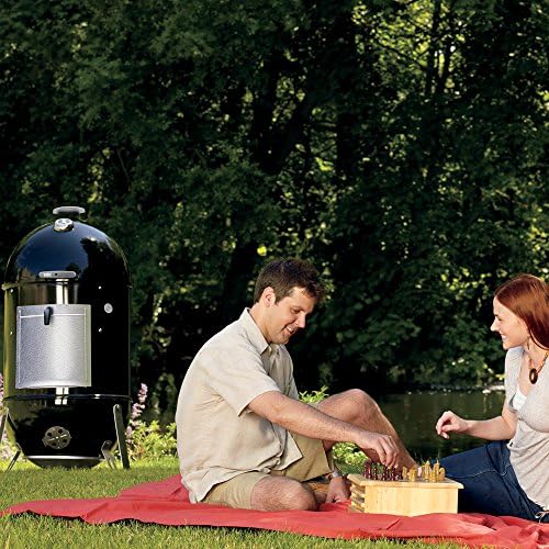 Weber® Smokey Mountain Cooker Smoker, 22" Charcoal Smoker - Image 2