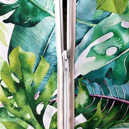 EHouseHome Outdoor Indoor 70inch Round Tablecloth with Umbrella Hole and Zipper, Waterproof Zippered Patio Table Cloths, Spring/Summer Table Covers for Backyard Circular Table/BBQs/Picnic - Image 5