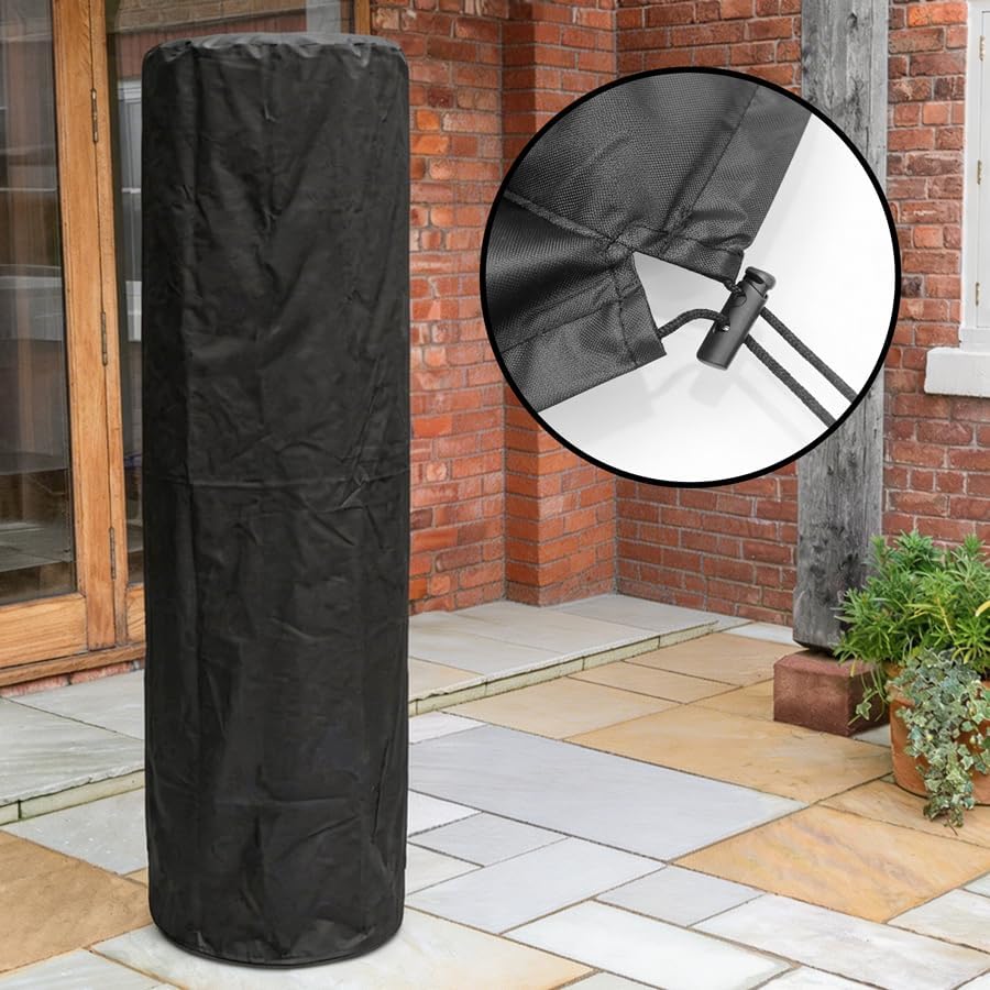 HARRIER 2-in-1 Electric Patio Heater (Single Heater with Cover) - Image 2