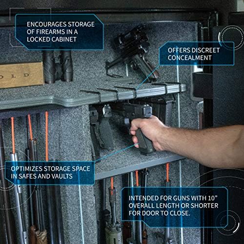 Carry Optic Handgun Hangers: Pistol Hangers for Gun Safe or Cabinet 2-Pack - Image 6