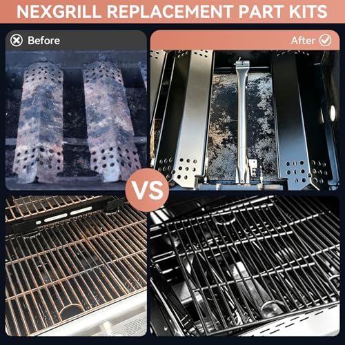 720-0888N Grate & Heat Plate Parts Set for Nexgrill 5 Burner 720‑0888S Kit - Image 3
