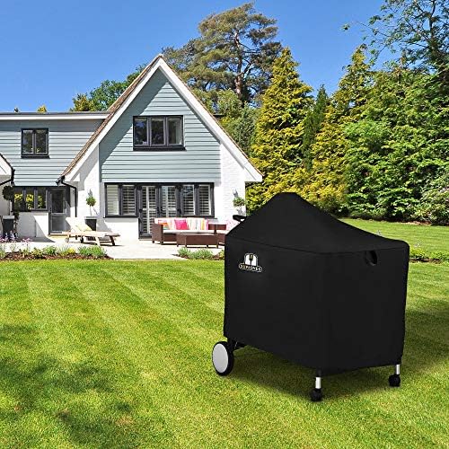 Grill Cover for 22 Inch Weber Performer Deluxe Charcoal - Image 7