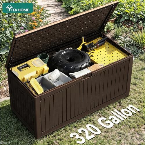YITAHOME 320 Gallon Extra Large Deck Box - Image 2