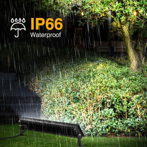 Onforu 1Pack LED Shop Lights,100W 14000lm Plug in Ultra Bright LED Work Lights,6500K Daylight White Garage Light,IP66 Waterproof Lighting for Garage Warehouses Workshop - Image 5