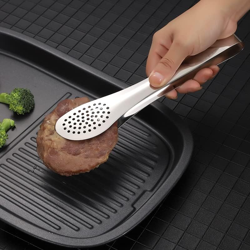 Stainless Steel BBQ Grill Basket With Silicone Brush And Stainless Steel Tong Barbecue Fish Grill Basket for Outdoor Grill Foldable Vegetable Grilling Rack - Image 4