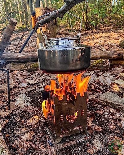 Fire-Maple Antarcti Camping Kettle Stainless Steel Camp Tea Pot, 1.5L - Image 7