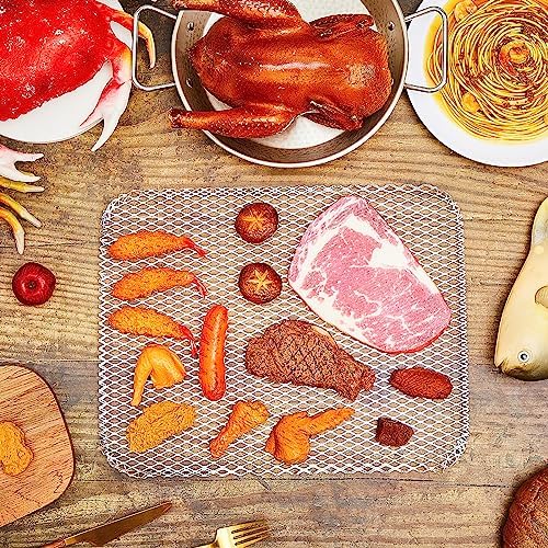 Mifoci 12 Pcs Disposable Grill Topper 16x12 Inch Mesh Mat for Outdoor BBQ - Image 4
