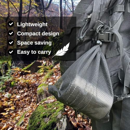 BeGrit Camping Cups Mugs Stainless Steel Camping Pot Food Grade Metal Camping Cookware with Folding Spoon, Vented Lids (5pcs) - Image 3