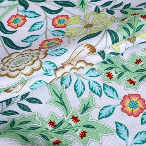 SUQ I OME Outdoor Tablecloth, Yellow Flora, 60'' Round with Zipper - Image 6