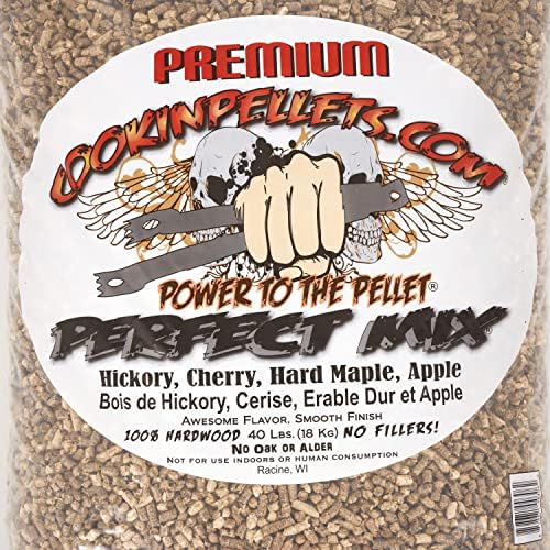 CookinPellets Perfect Mix Hardwood BBQ Smoking Pellets, 40 lb Bag, 5-Pack - Image 4