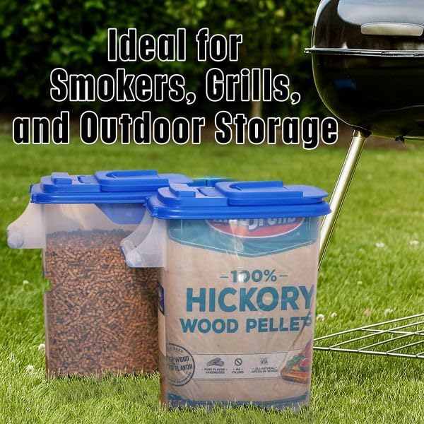 Kingsford Heavy-Duty Wood Pellet Storage Container, 20 lb, 2-pack - Image 3