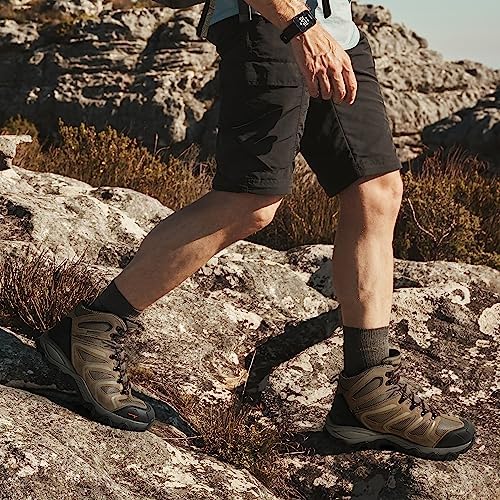 NORTIV 8 Men's Ankle High Waterproof Hiking Boots - Image 2