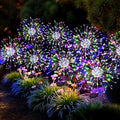 8Pack Solar Lights Outdoor, Multicolor Firework Lights by Suncket