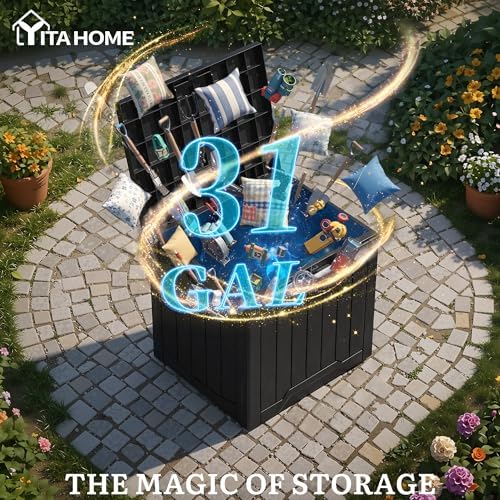 YITAHOME 31 Gallon Deck Boxes Set of 2 - Image 2