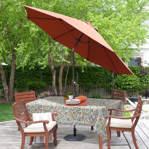 LVTXIII Rectangle Outdoor Tablecloth with Umbrella Hole and Zipper, Water-Repellent 60 x 84 Inch Patio Table Cover for Picnic, Garden, Backyard Dining, Paisley Botanical - Image 6