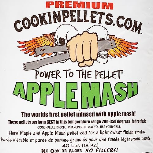 CookinPellets Apple Mash Premium Smooking Wood Pellets, 40 lb Bag, 5-Pack - Image 5