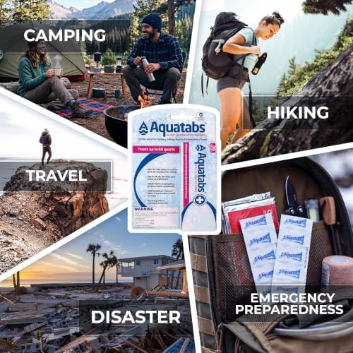 Aquatabs 49mg Water Purification Tablets, 30 Pack, EPA & NSF Certified - Image 5