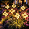 vignuto Solar Lights Outdoor Waterproof, 4 Packs, Solar Globe Lights, Garden Decor, Patio Decor, Unique Gifts for Women, Gifts for Grandma by Unknown