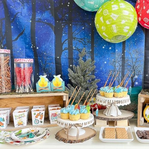 Fun Express Adventure Awaits Camp Party Dinner Plates, 8 Pieces - Image 2