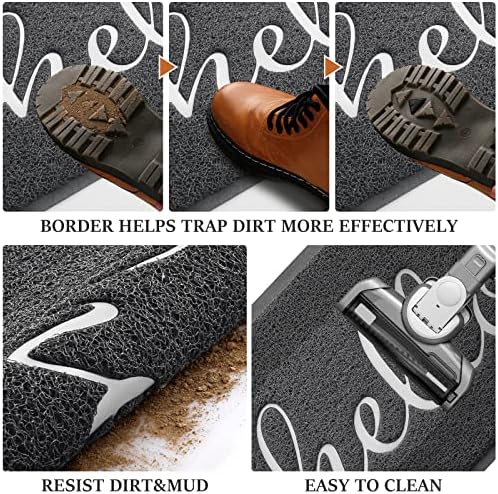 Door Mat Welcome Mat Floor Mat for Entryway, Patio, High Traffic Areas - Image 6