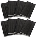 Anwenk 8Pack Patio Rocking Chair Spring Plate Replacement Part Fiberglass Spring Plates Swivel Rocker Chair Lawn Furniture Repair Replacement for Universal Outdoor Patio Furniture, 2.5" x 5"x0.25” by Anwenk