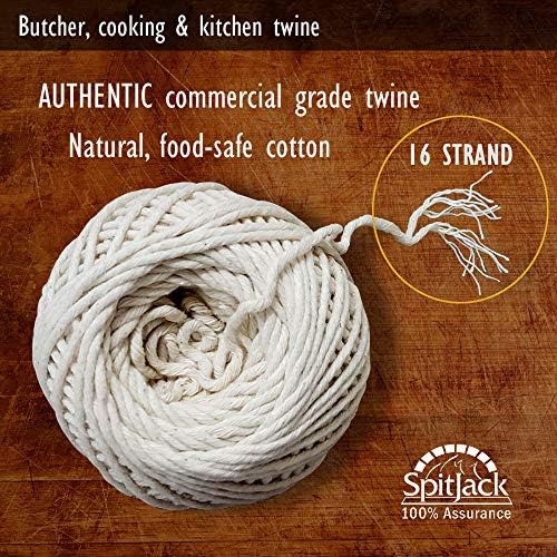SpitJack Meat Trussing Needle and Butcher's Cooking Twine Kit - Image 2