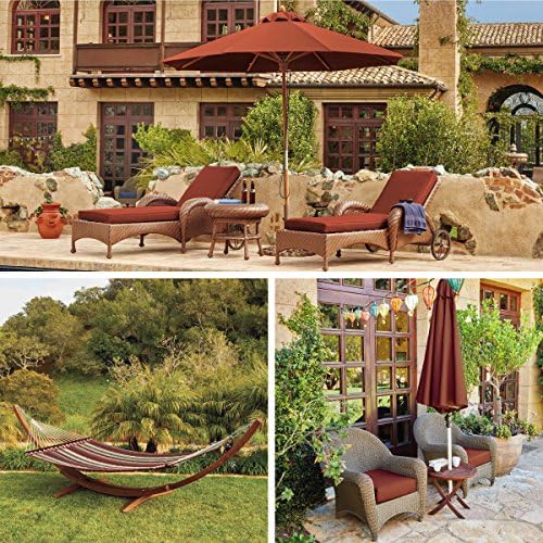 Classic Accessories Montlake Water-Resistant 19 x 20 x 4 Inch Patio Back Cushion Slip Cover, Heather Henna Red (60-274-016601-RT) - Image 5