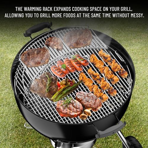 Skyflame Charkettle Stainless Steel Warming Rack - Image 5