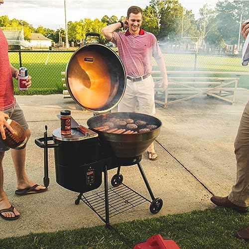 recteq Pellet Grill RT-B380 Bullseye + Grilling Basics Bundle, BBQ, Outdoor, and Electric Pellet Smoker Grill, Electric Smokers, Uses 100% Wood Pellets for Ribs, Brisket, Chicken, Sear, Smoke - Image 6