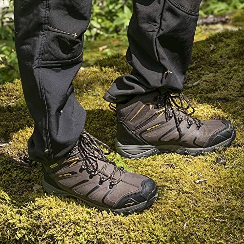 NORTIV 8 Men's Ankle High Waterproof Hiking Boots - Image 2