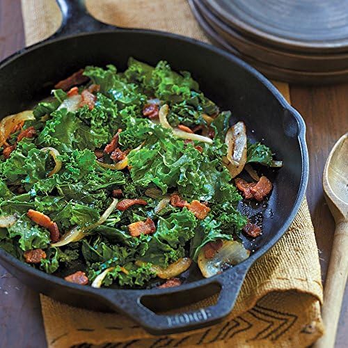 Lodge 10.25 Inch Cast Iron Pre-Seasoned Skillet – Signature Teardrop Handle - Use in the Oven, on the Stove, on the Grill, or Over a Campfire, Black & ASAHH41 Silicone Assist Handle Holder, Red - Image 3
